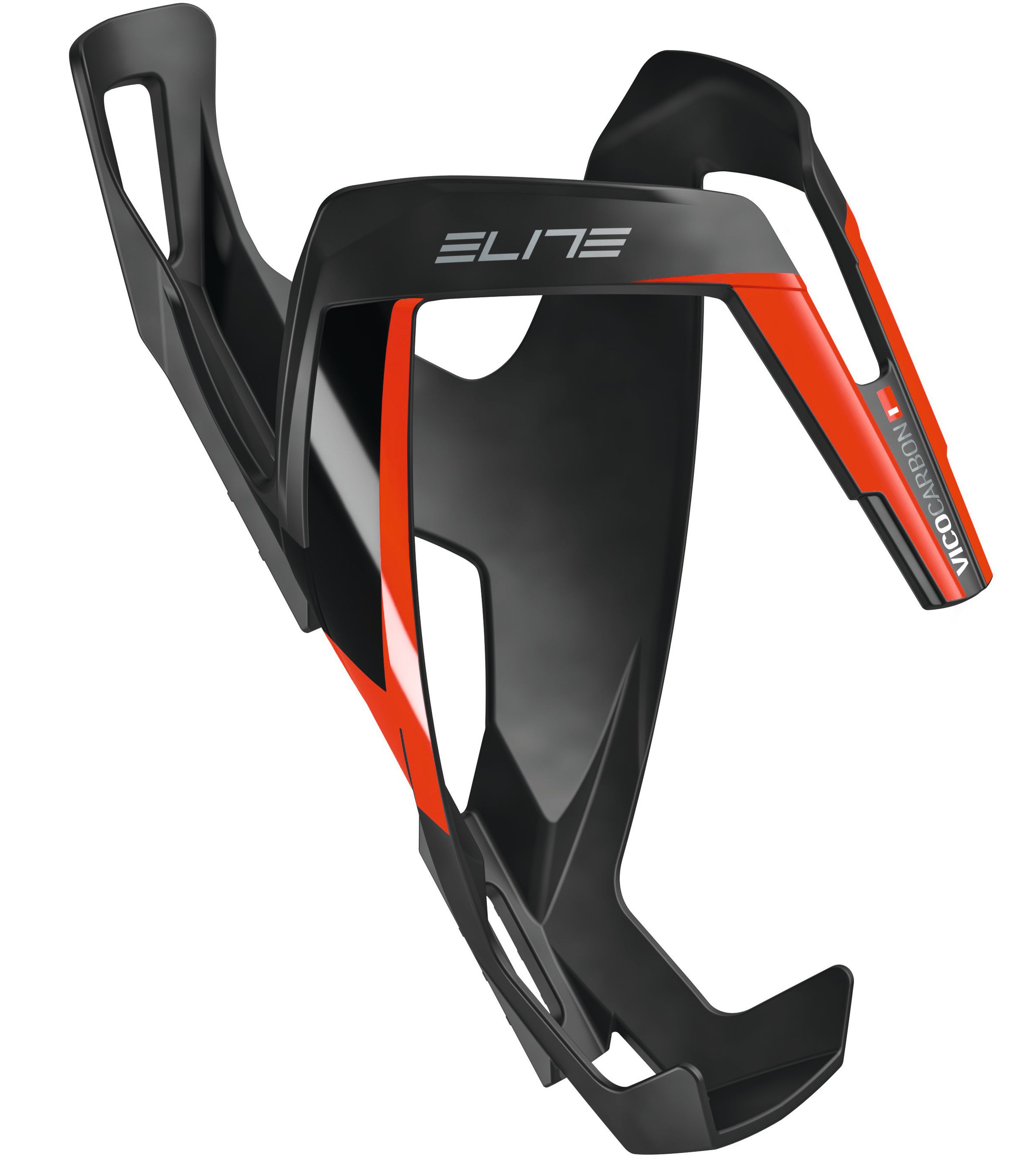 Bidonhalter Vico Carbon / schwarz-rot matt