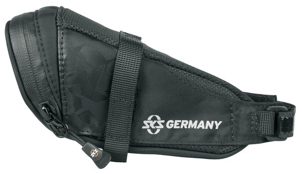 Satteltasche Racer Straps schwarz / schwarz