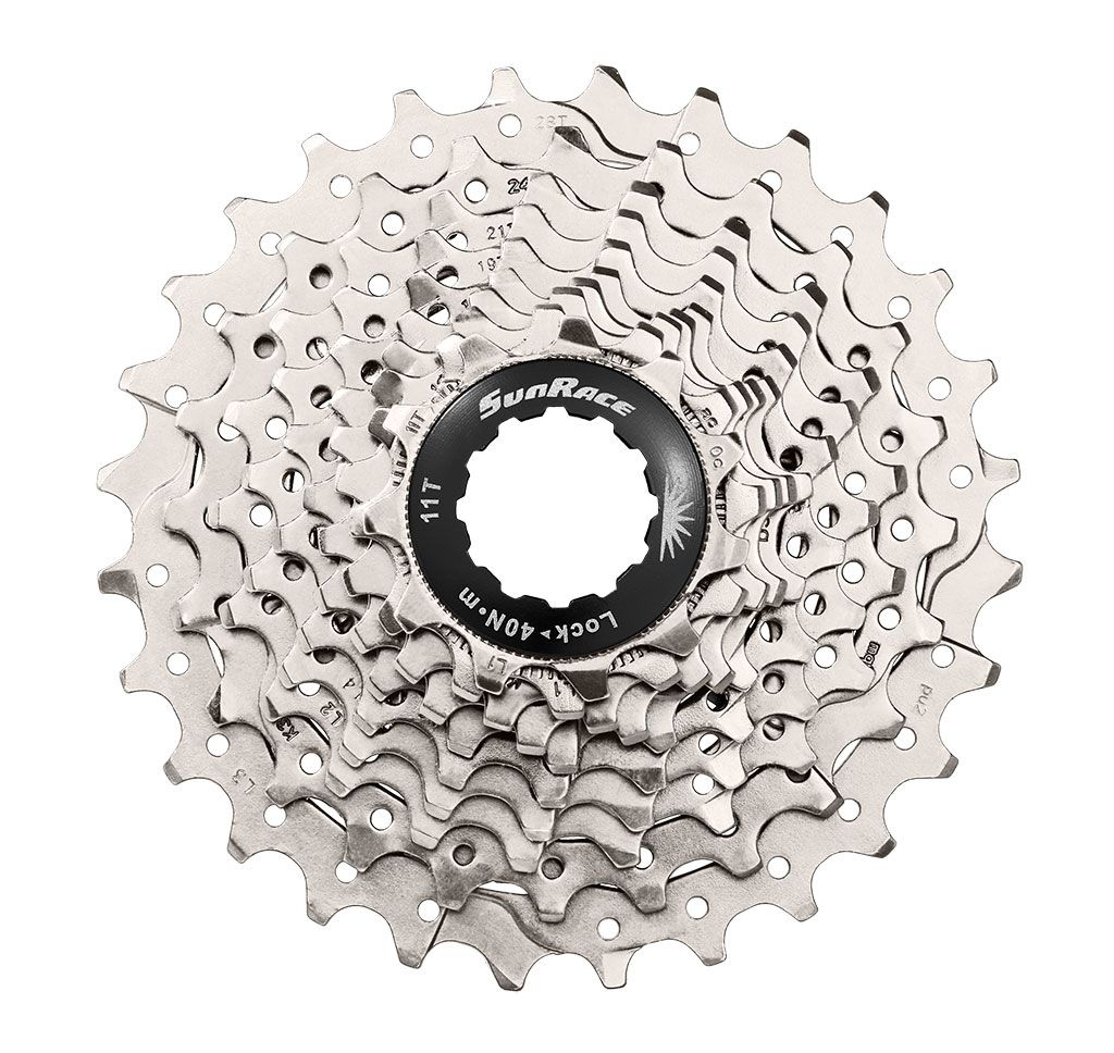 KASSETTE 10-fach, HG-Freilauf für Shimano/SRAM / silber / 11-28 Zähne
