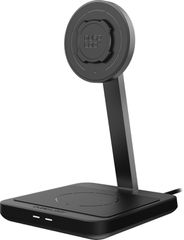 QUAD LOCK MAG Dual Desktop Wireless Charger / Black / onesize