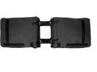 LEEDS DOUBLE Hinterradtasche / black