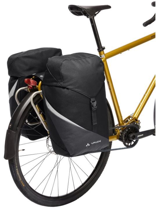 TWINROADSTER Zweifachtasche / black / 52L