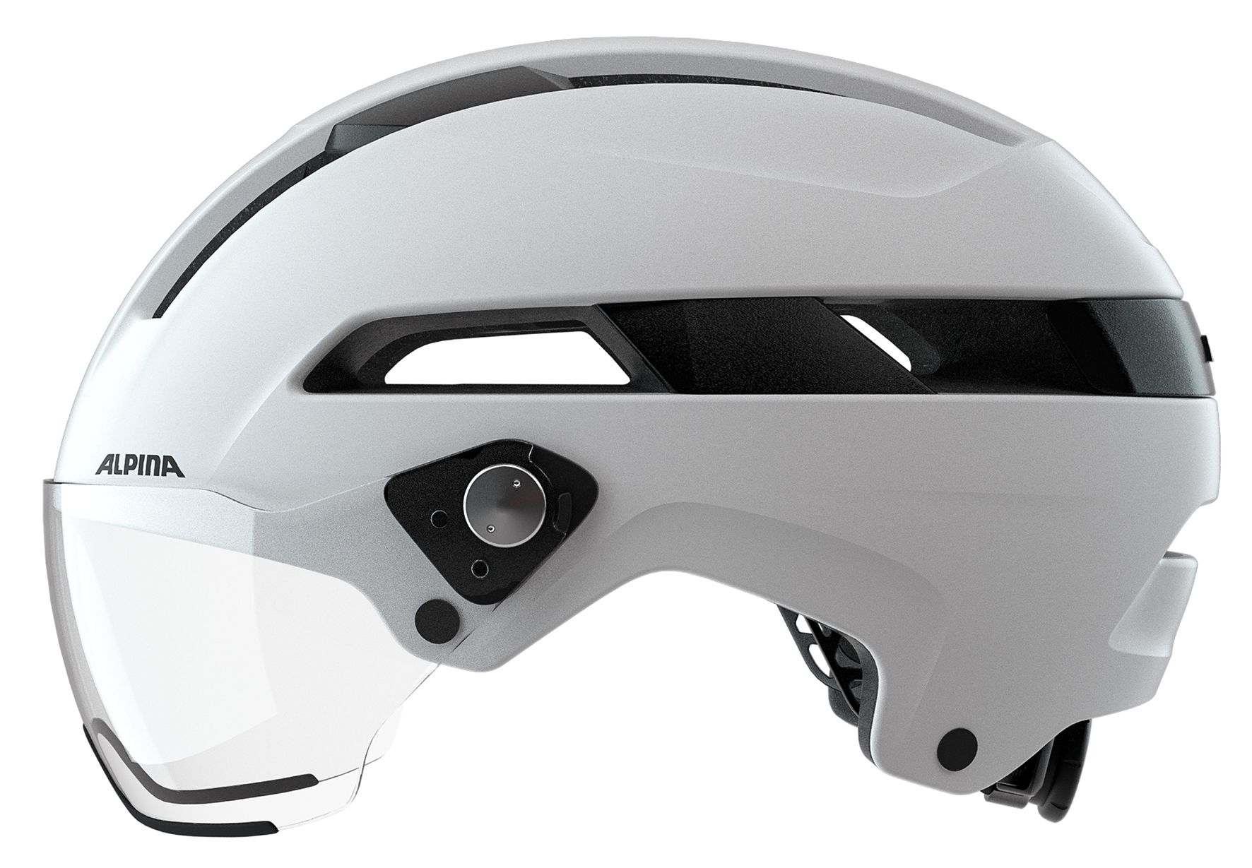 SOHO VISOR, Velohelm / white matt / 55-59CM