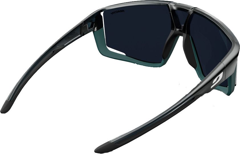 FURY Sportbrille / schwarz/grün matt