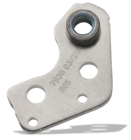 Bosch Montageplatte kurz BDU37YY / silber / rechts