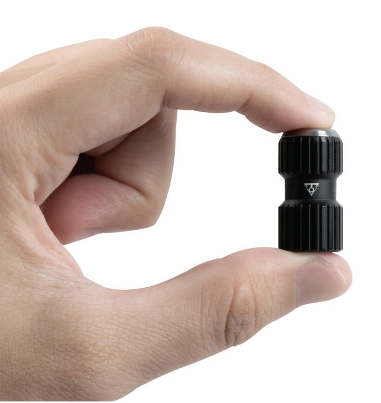NANO AIRBOOSTER, CO2-Adapter / black / PRESTA-/SCHRADER-VENTIL