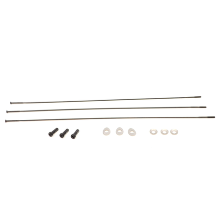 Spoke and Nipple 264mm CX-Ray Straight Pull Qty 3 / black