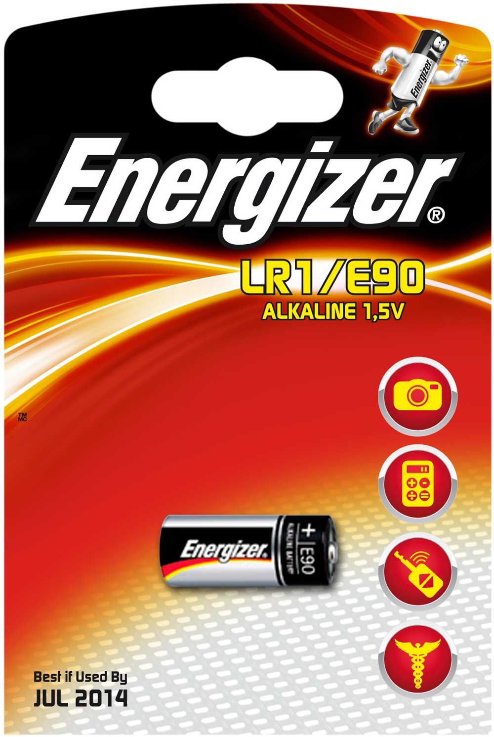 ALKALI Batterie N, ENERGIZER ULTRA+