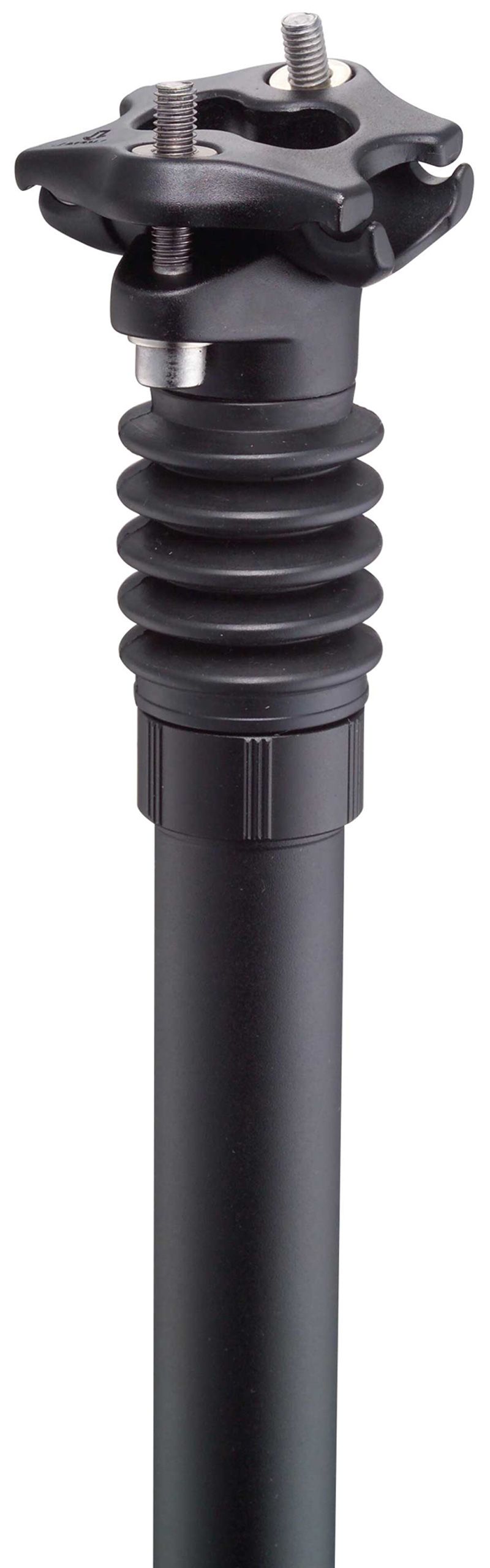 PAVÉ Federsattelstütze / schwarz / 27.2mm