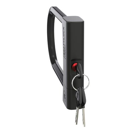 MASON Bügelschloss / schwarz / 220mm