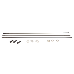 Spoke and Nipple 248mm CX-Ray Straight Pull Qty 3 / black