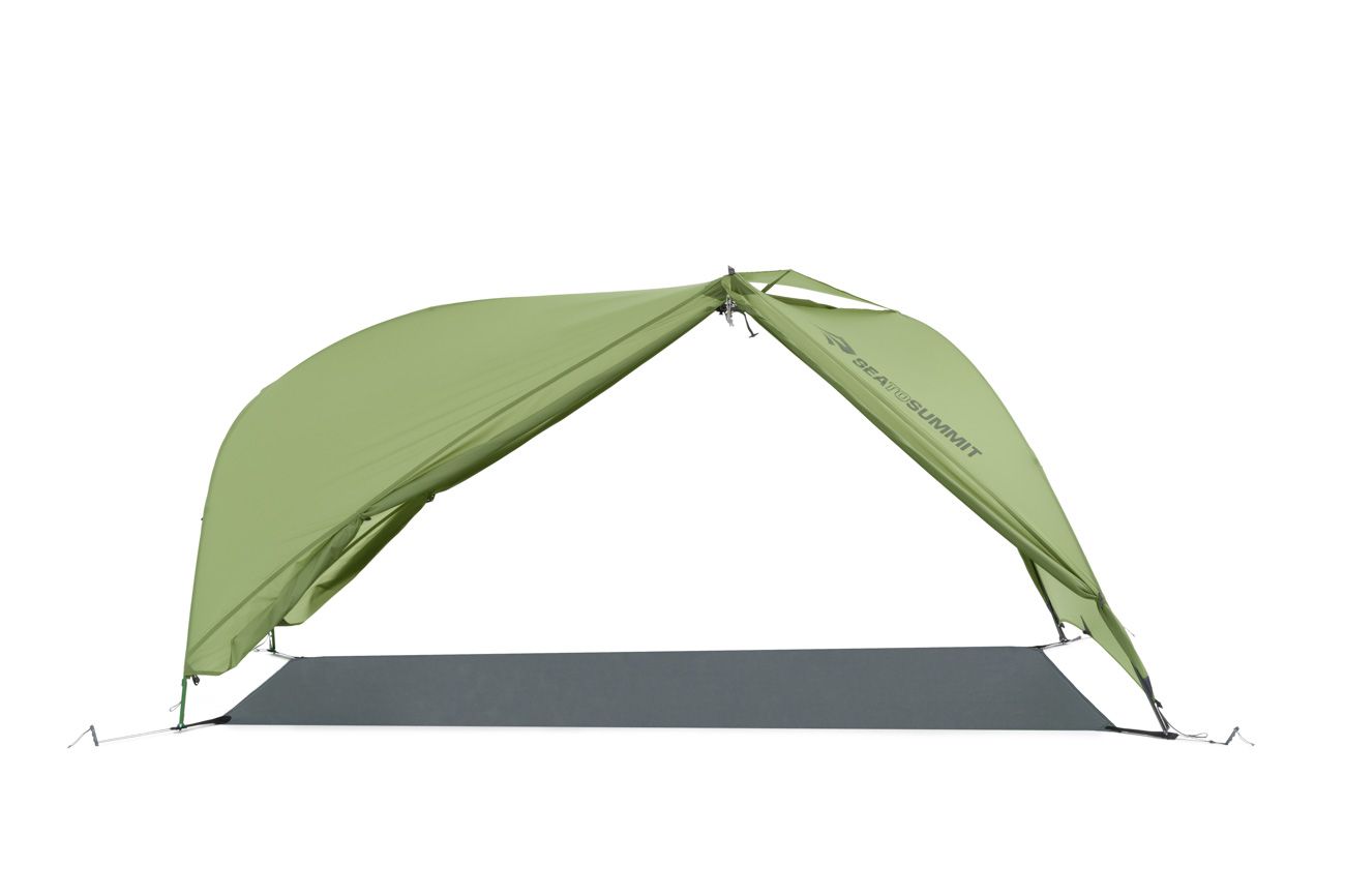 TELOS TR2 LIGHTFOOT Zeltunterlage / grau / 3P, 144 x 222 cm
