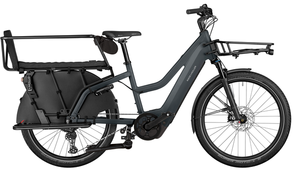 MULTICHARGER3 MIXTE FAMILY E Cargo Bike / utility grey / 47 CM