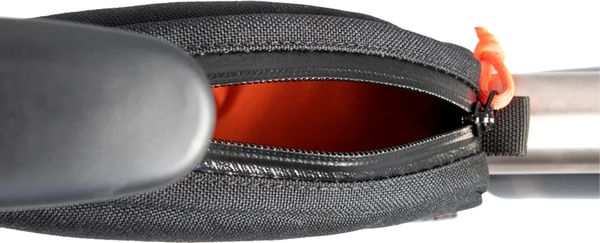 Rear Top Tube Bag / schwarz / 13 x 18 x 3 cm, 0.8 l