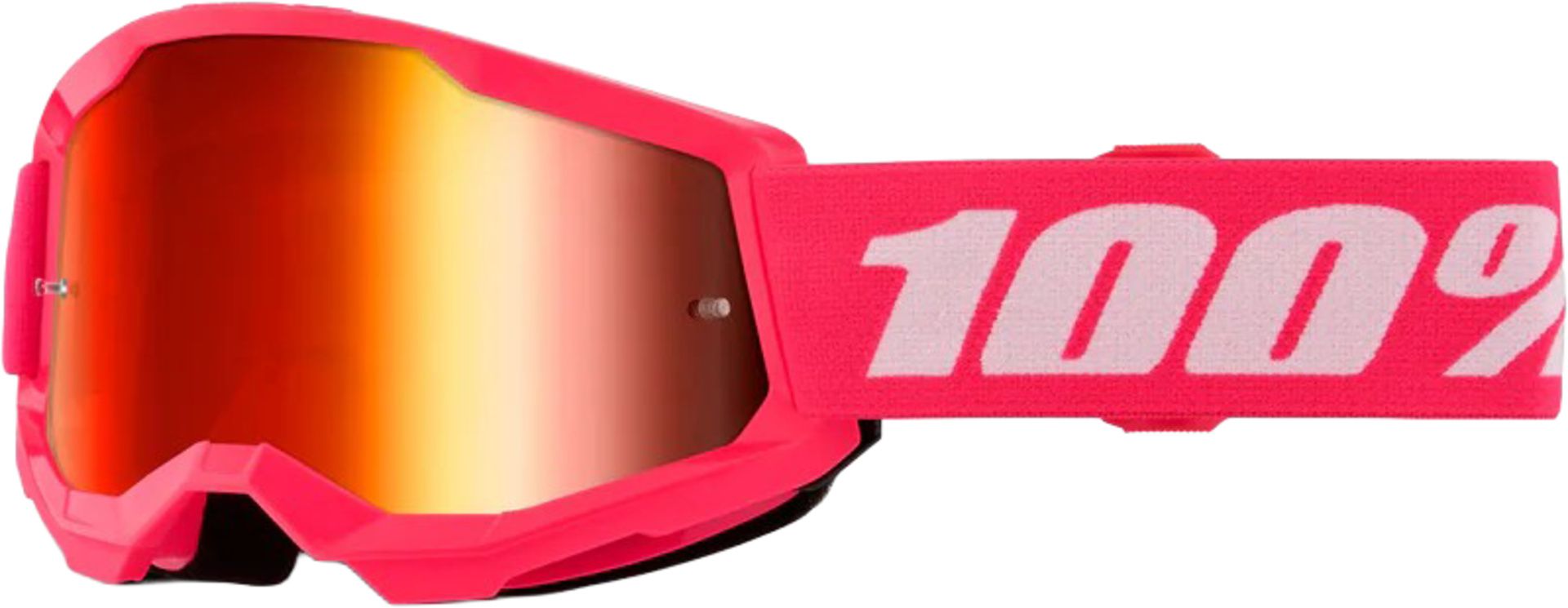 Goggle Strata 2 JUNIOR / Pink - Red Mirror Lens / Pink / One Size