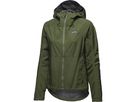 ENDURE GTX Damen-Regenjacke / utility green / 34