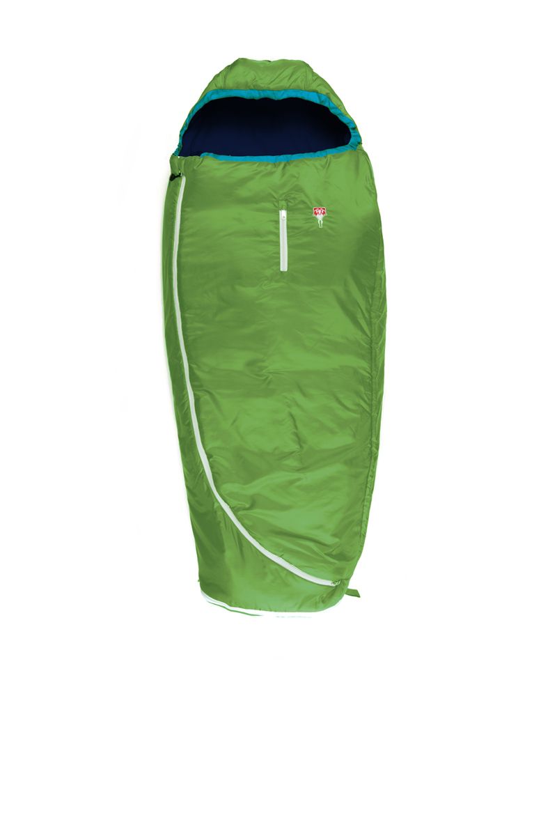 KIDS BIOPOD Wolle Kinder-Schlafsack / holly green