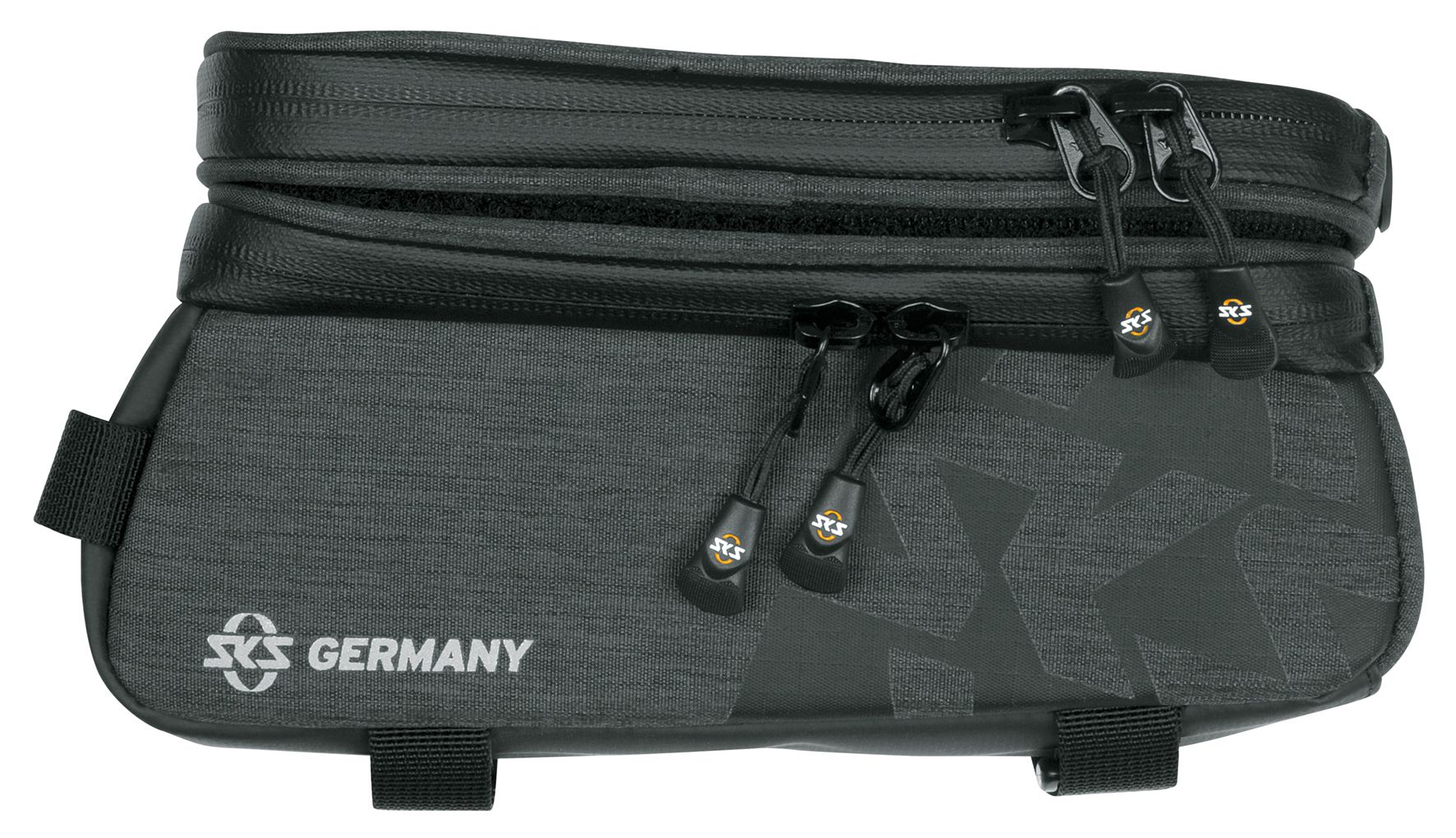Oberrohrtasche Traveller Smart schwarz / schwarz