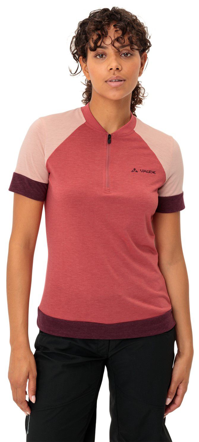 ALTISSIMO Q Damen-Kurzarmtrikot / brick / 40