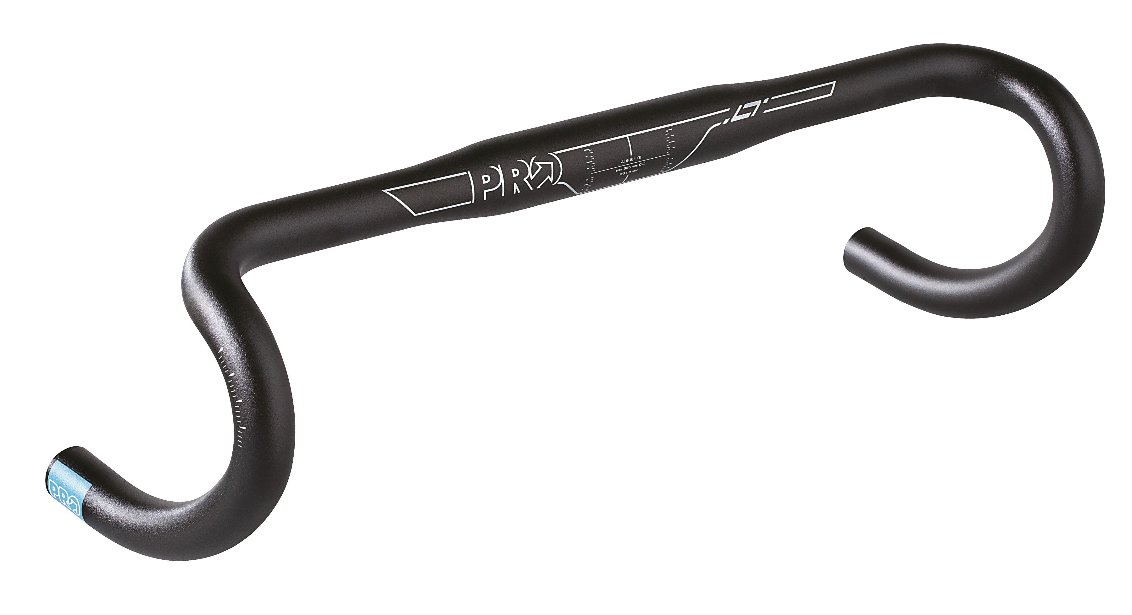 Lenker Road LT Compact 31.8 mm Alu schwarz / schwarz / 420 mm