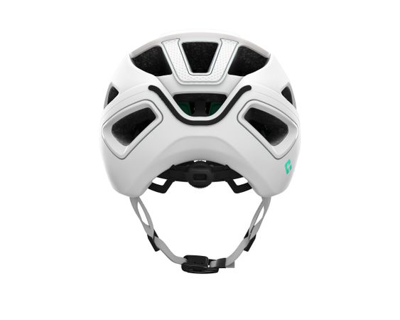 LAZER Unisex MTB Jackal KinetiCore Helm / matte full white / L