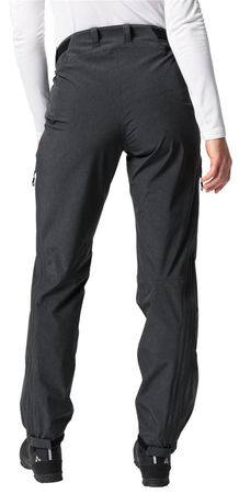 YARAS WARM Damen-Regenhose wattiert / black uni / 44