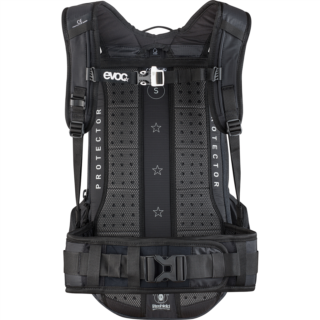 FR TRAIL UNLTD Rucksack / black/white / S