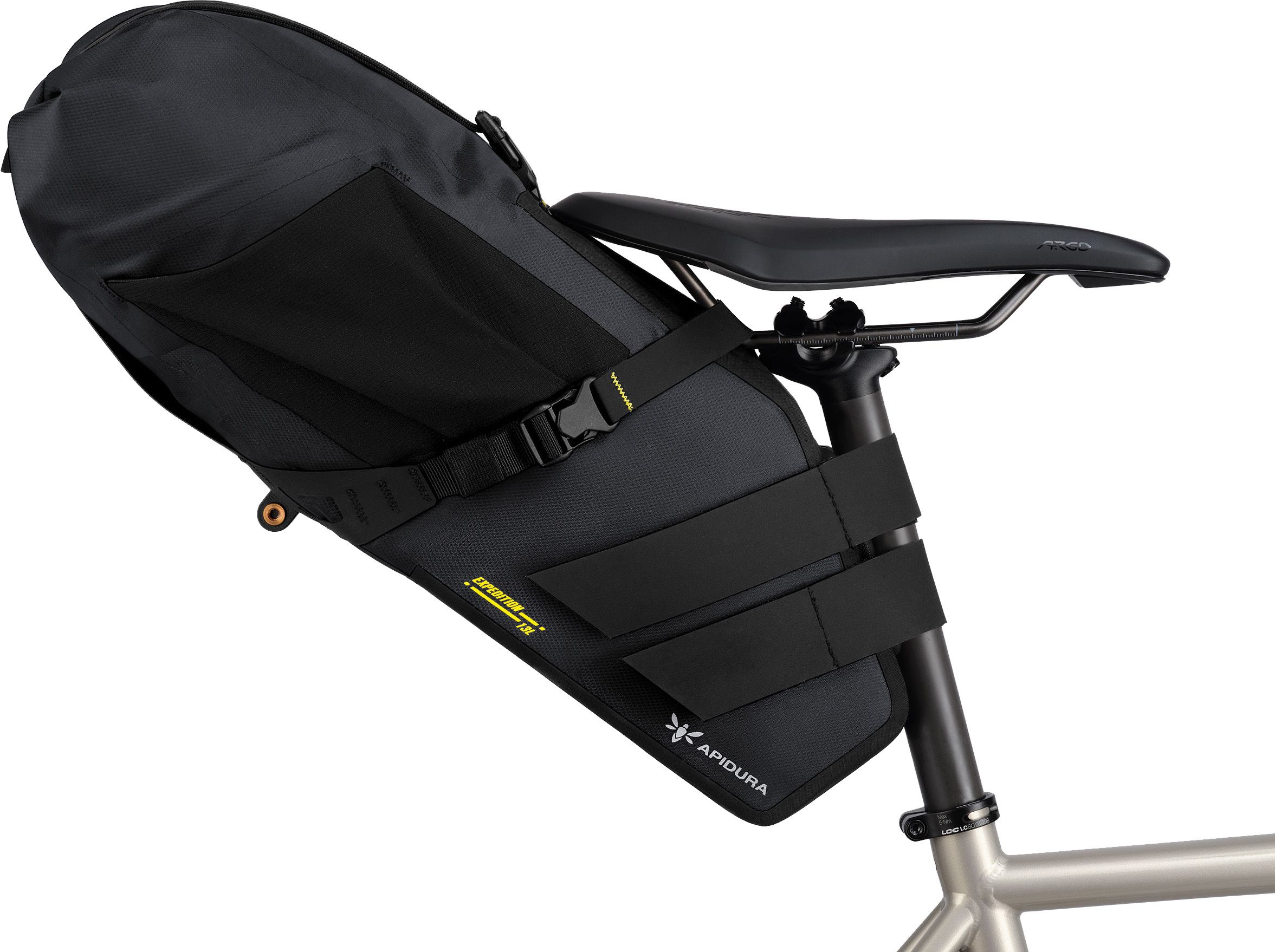 EXPEDITION SADDLE PACK Satteltasche / black / 13l