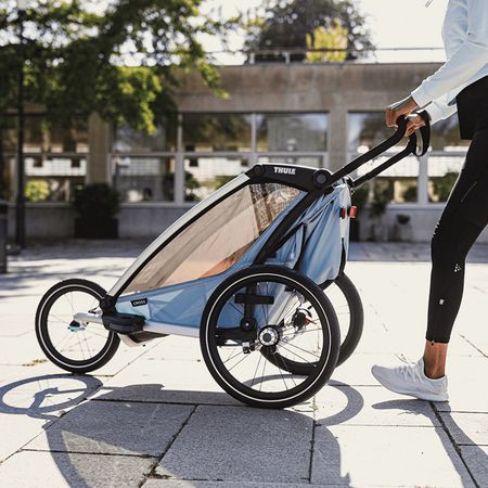 Thule Chariot Joggerset ab jg.2024 (Cross & Sport) Double / silber