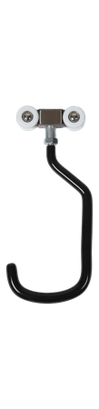 ROLLERFLEX+ Velohaken, Reifenbreite bis 2.6" / schwarz / 70 x 180mm