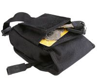 POWERPACK Klein-Rahmentasche / schwarz