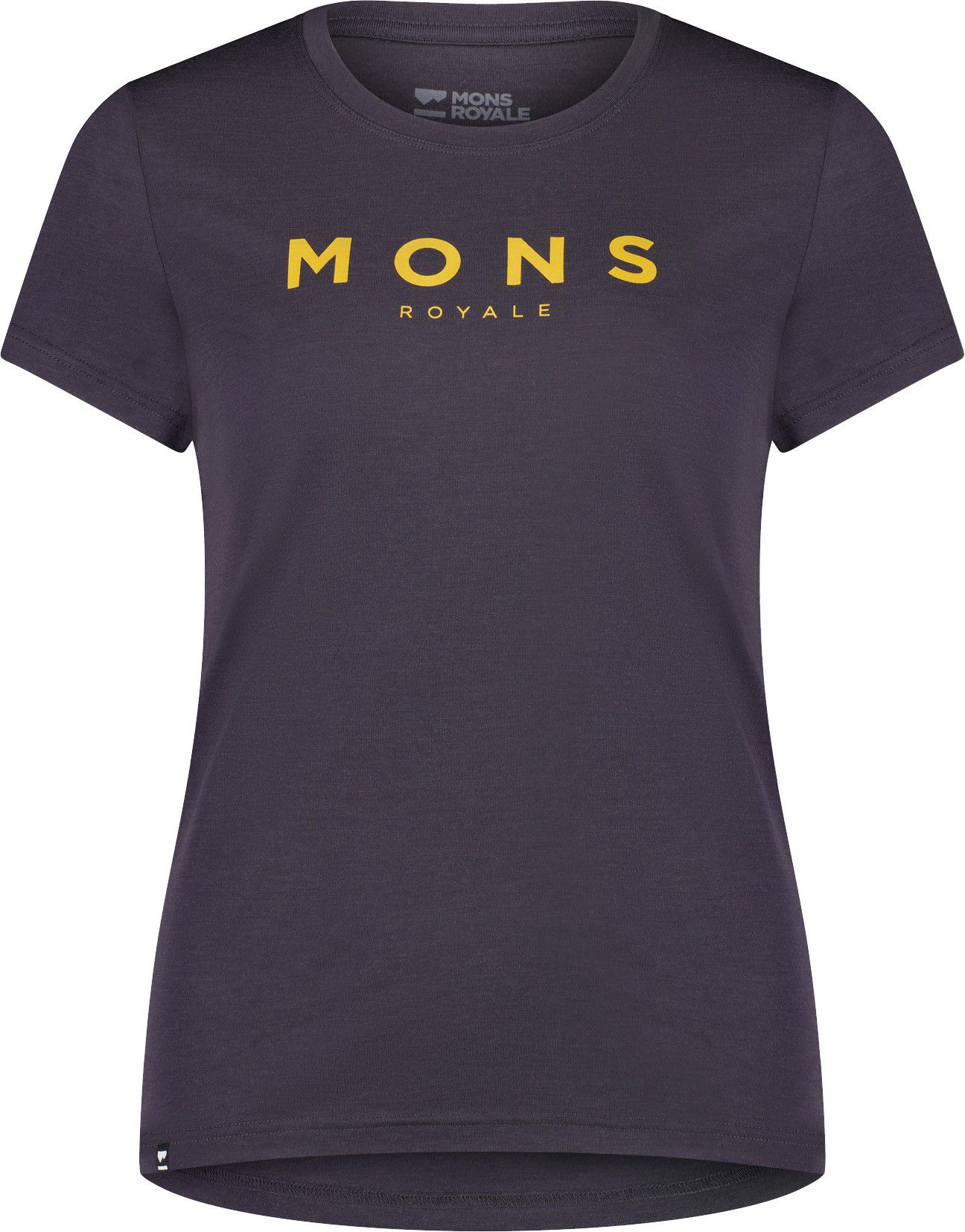 ICON Damen-Merino-Kurzarmshirt / shale / XL