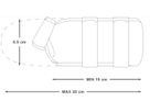EXPEDITION CARGO CAGE PACK 1.3L Gabeltasche / grey / 1.3L