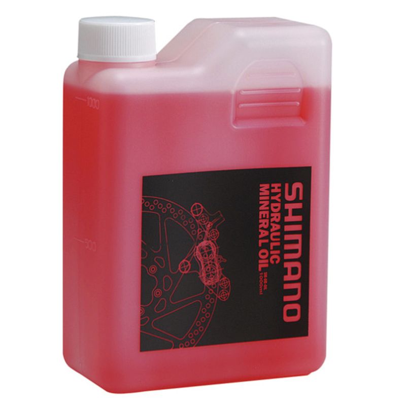 MINERALÖL Flasche / rot / 1000ML