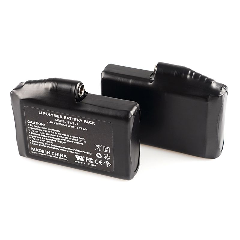 SAVIOR Extra Akku Paar (2Stk.) / black