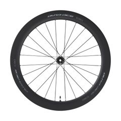 Road Radsatz Dura-Ace WH-R9270-C60 Tubless Disc / Schwarz / Vorderrad, 12 mm, 100 mm