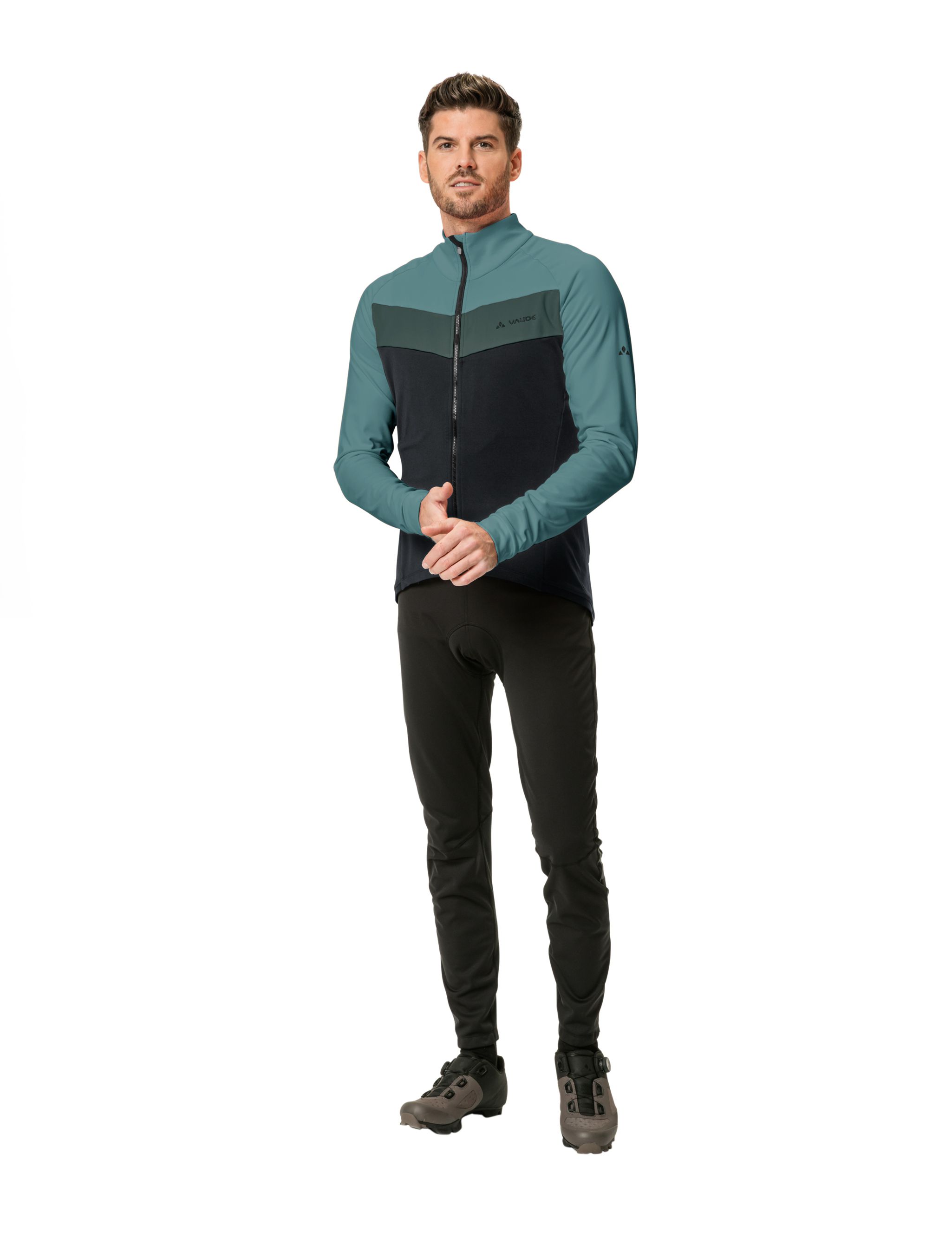 POSTA Herren-Thermo-Langarmtrikot / dusty moss / 3XL