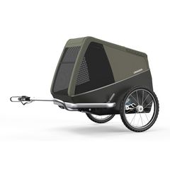 DOG ENNA Hundeanhänger / moss green / L