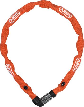 Abus Kettenschloss 1200 Web Code / orange / 600 mm, 200 g