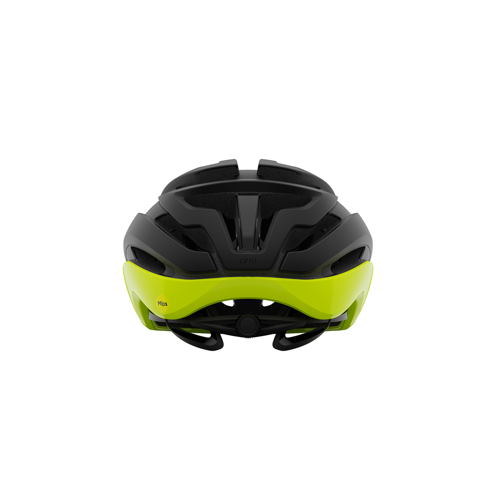 CIELO MIPS Velohelm / matte black/highlight yellow / L 59-63