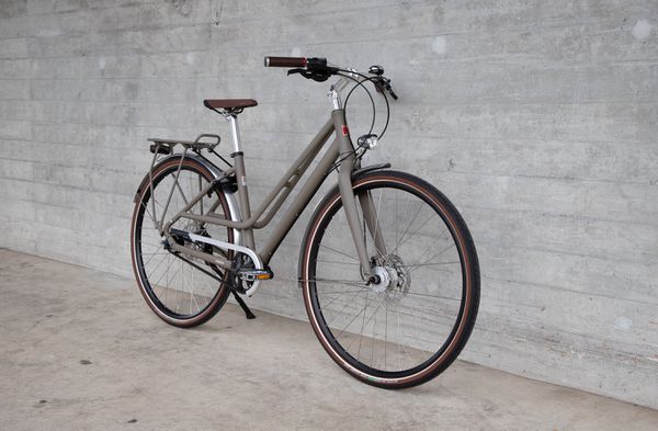 LAZY DAY GATES ALFINE 8 Wmn City- und Alltagsvelo / olive matt / 46 CM