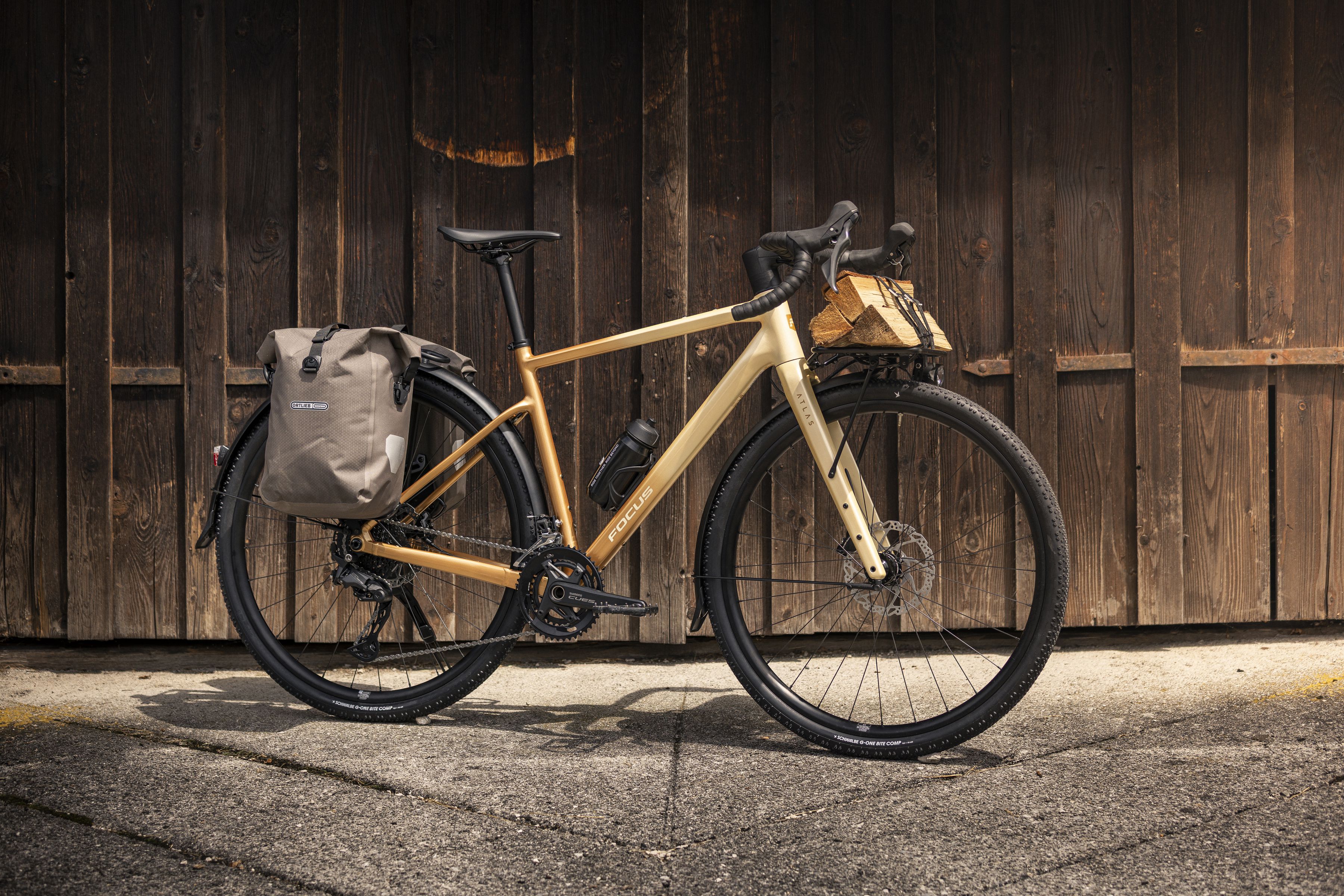 ATLAS 6.8 EQP Gravelbike / Sand/Oak / S