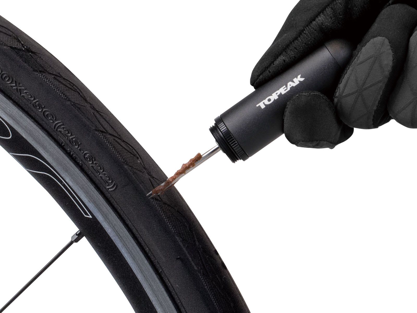 TUBICARTRIDGE Tubeless Werkzeug / schwarz / MOUNTAIN
