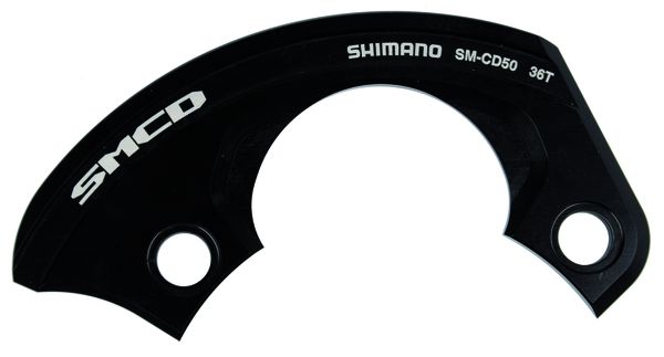 Bash Guard ohne Kettenführung Saint SM-CD50 / schwarz / Für 36 Zähne