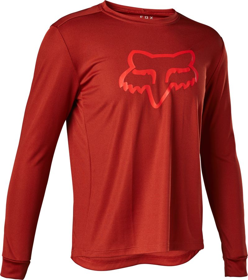 YOUTH RANGER Jugend-Langarmshirt / red clay / L