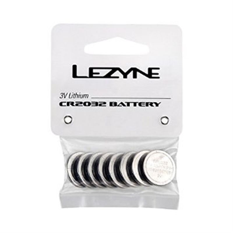 CR 2032 Lithium-Batterieset, 8 Stk. / silver