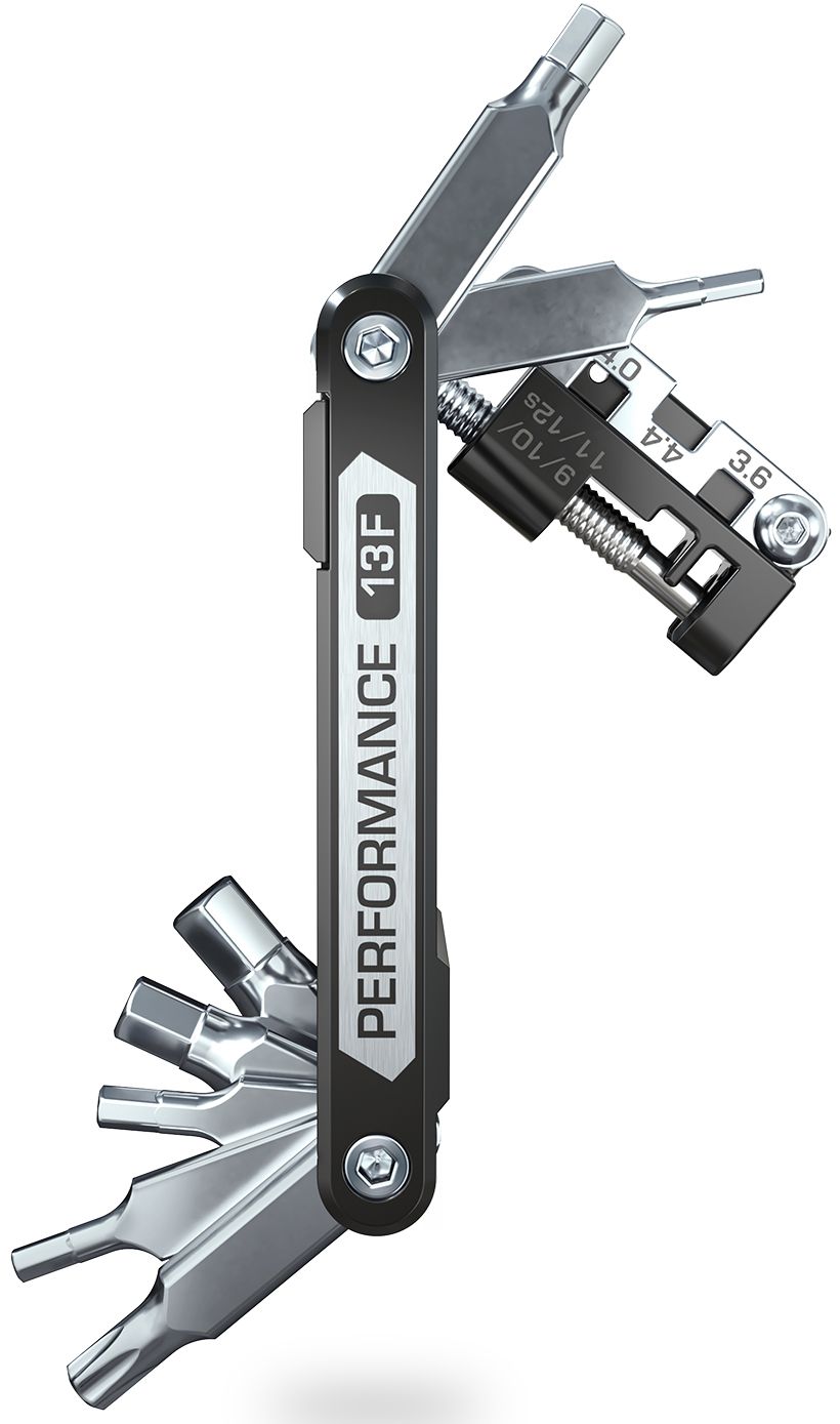 Minitool 13 Funktionen alu schwarz / schwarz