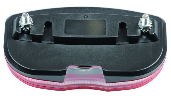 Rücklicht TL280R-03 LED Gepäckträgermontage / schwarz