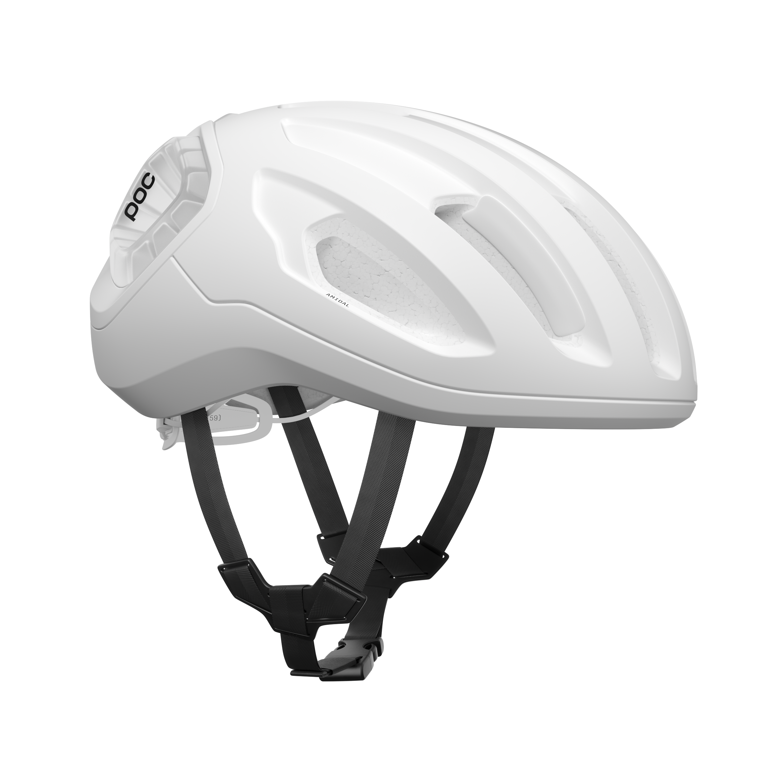 AMIDAL MIPS Rennvelohelm 305g / hydrogen white matt / M 54-59cm