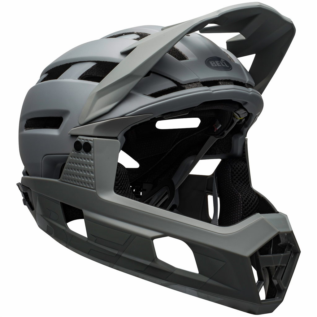 SUPER AIR R MIPS Vollvisierhelm / matte/gloss grays / S 52-56